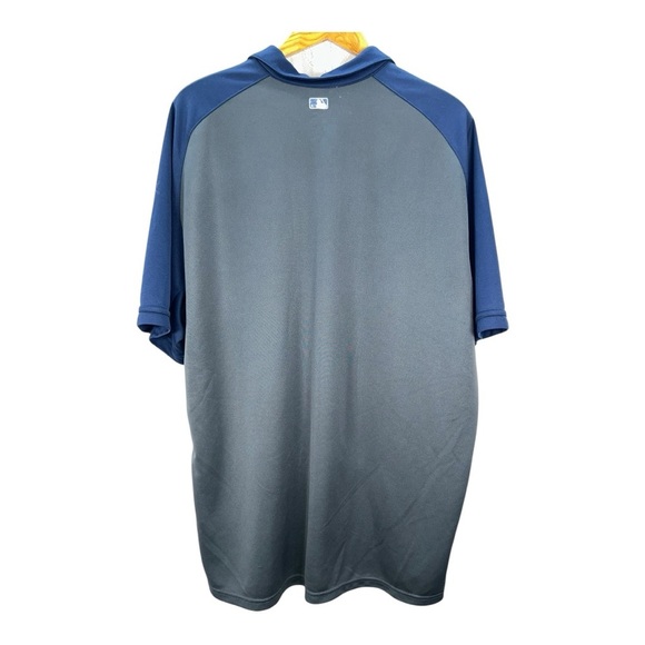 Detroit Tigers Nike Dri-Fit Polo | Men’s XL | Blue and Grey | Golf Style - Picture 2 of 10